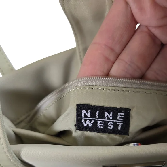 Beige Nin West Two Shoulder Strap Cocktail Purse - Picture 3 of 9